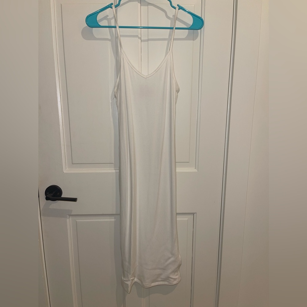 STILLWATER - White Slip Dress